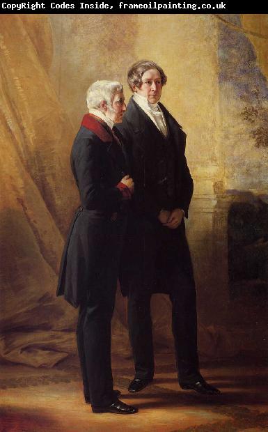 Franz Xaver Winterhalter Arthur Wellesley, 1st Duke of Wellington with Sir Robert Peel